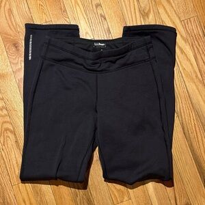 L.L. Bean Women's PrimaLoft ThermaStretch Fleece Pants, Mid-Rise Straight-Leg